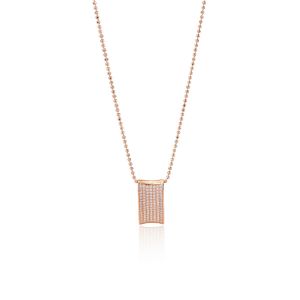 Sif Jakobs Pendant Dinami - 18k rose gold plated with white zirconia
SJ-P0040-CZ(RG)