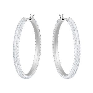 Swarovski louison hoop pierced earrings shop