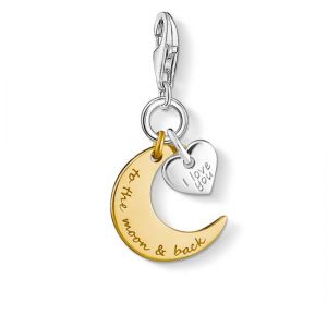 Thomas Sabo Charm Pendant - I Love You To The Moon & Back 1443-413-39