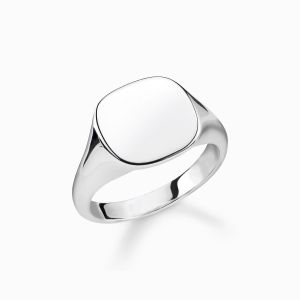 Thomas Sabo Square Signet Ring - TR2248-001-21