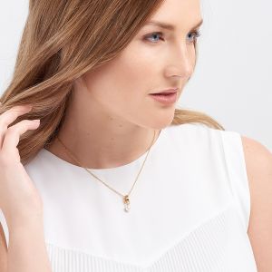 Jersey Pearl VIVA Pendant, Gold