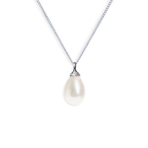 Ivory & Co Westbury Pearl Drop Necklace - westburynecklace