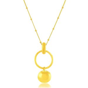 Shyla London Layla Pendant Satellite Chain Necklace