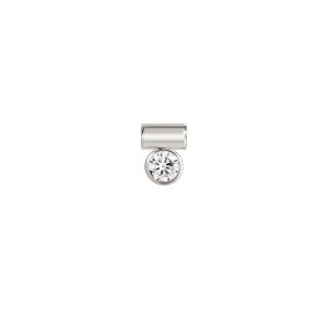 Nomination SeiMia pendant with white Cubic Zirconia 