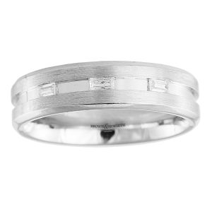 Brown & Newirth 'Orion' Mens Wedding Band, For Him