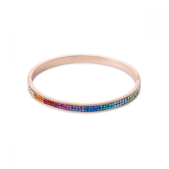 Coeur De Lion Pavé Crystal Multicolour Bracelet  0214331500