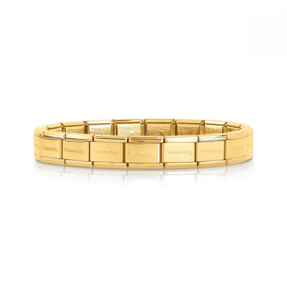 Nomination Classic Gold Stainless Steel Starter Bracelet