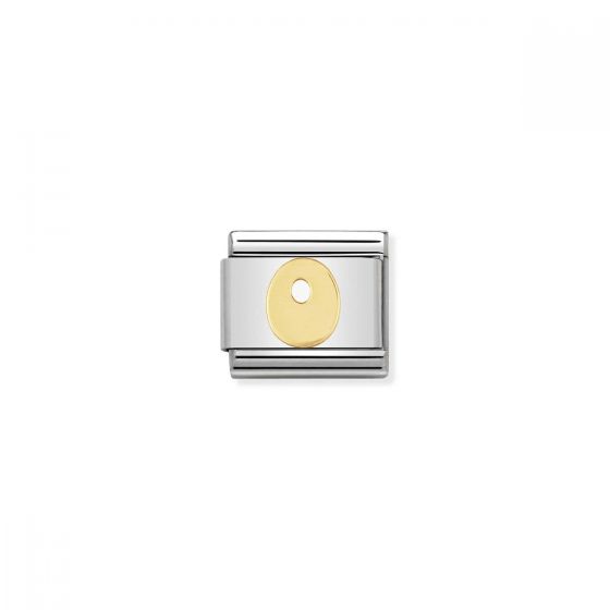 Nomination Gold Classic Letter Charm - O