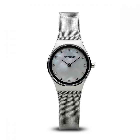 Bering Ladies Polished Silver Classic Watch 12924-000