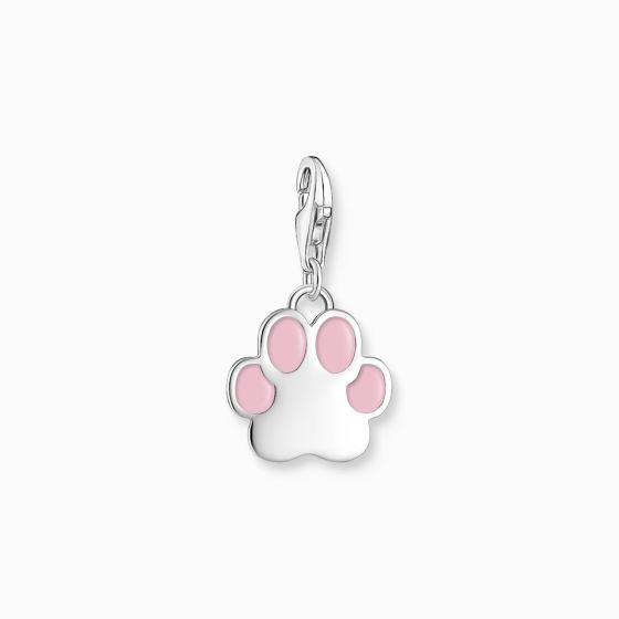 Thomas Sabo Charm Pendant - Pink Paw Charm 2015-007-9