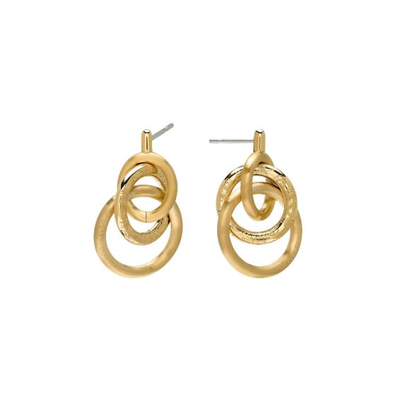 Olivia Burton Encircle Gold Plated Earrings - 24100179