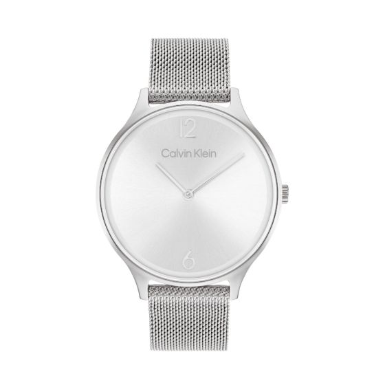 Calvin Klein Timeless Mesh Silver Watch 25200001