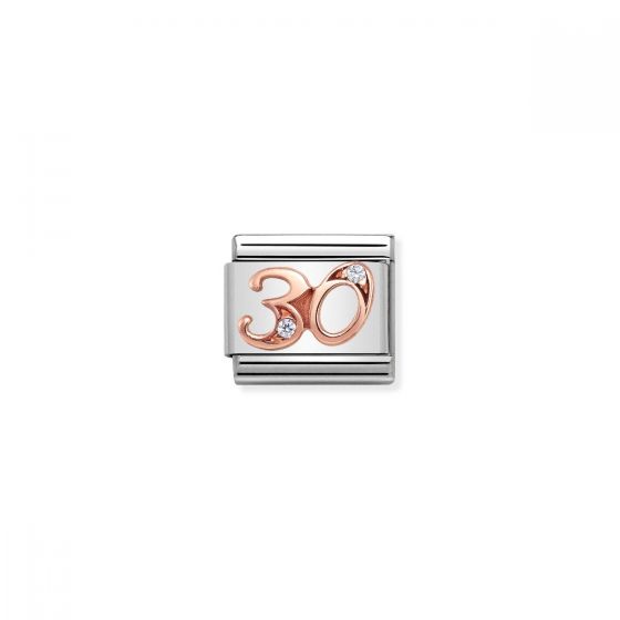 Nomination Rose Gold Classic 30 Charm 430315/30