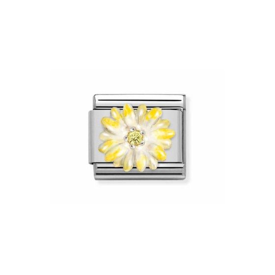 Nomination Classic Enamel Zirconia Yellow Flower Charm Gold - 330321_04