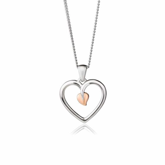Clogau Tree Of Life Heart Pendant 3STLHP7