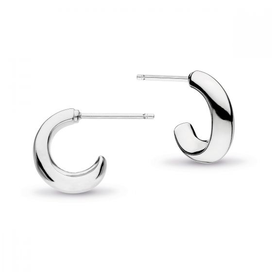 Kit Heath Bevel Cirque Semi-Hoop Stud Earrings 4191RP