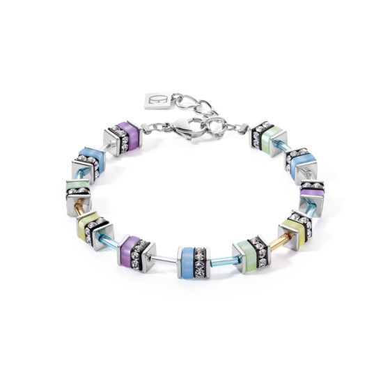 Coeur De Lion Sparkling Classic Pastel Bracelet - Multicolour Pastel