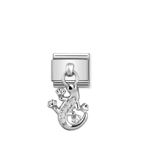 NOMINATION Composable Classic CHARMS stainless steel and silver 925 Gecko