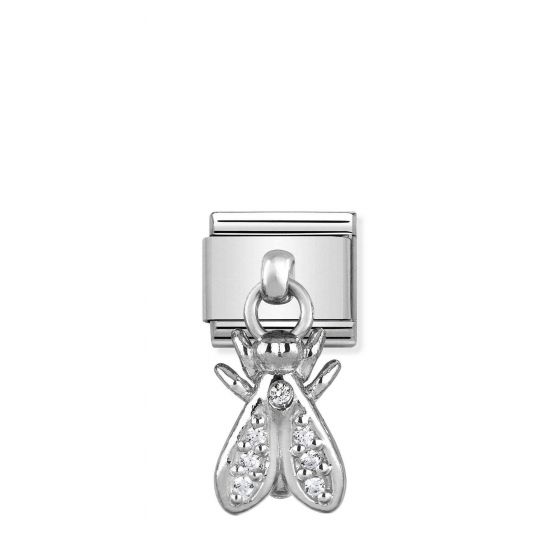 NOMINATION Composable Classic CHARMS stainless steel and silver 925 Fly