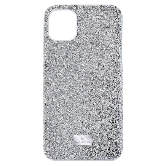 Swarovski High Smartphone Case - iPhone 12 Pro Max in  Silver Tone