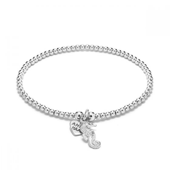 Annie Haak Santeenie Silver Charm Bracelet - Seahorse