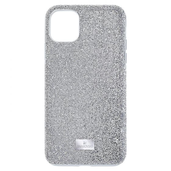 Buy Swarovski High Silver Phone Case - iPhone 12 Mini Case with Logo Online