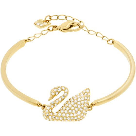 Swarovski_Swan_Bangle_Gold