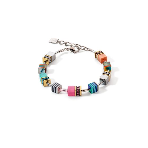 Coeur De Lion GeoCUBE Candy Bracelet - Multicolour Spring - 5090301527