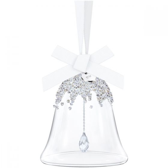 Swarovski Crystal Christmas Bell Ornament, Small