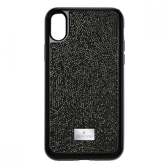 Swarovski Glam Rock Smartphone Case with integrated Bumper, iPhone® X, Black 5392050