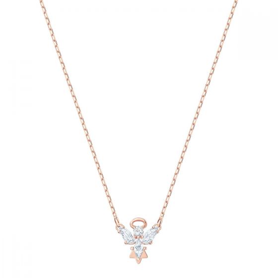 Swarovski Magic Angel Necklace - Rose Gold Plated - 5498966