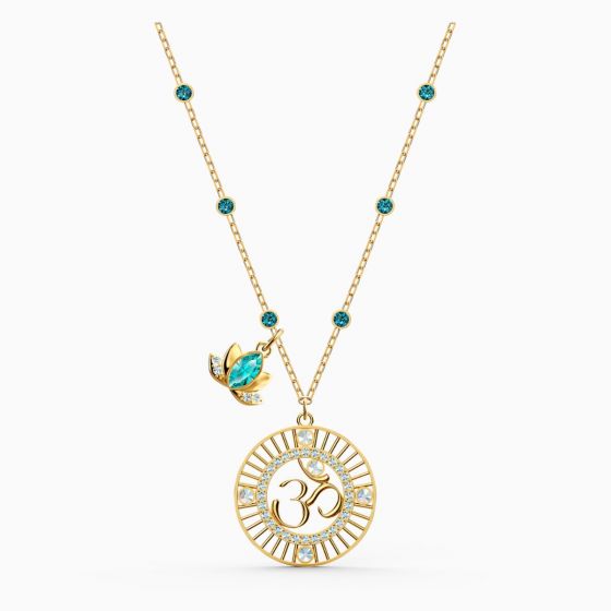 Swarovski Symbolic Om Necklace - Gold-Tone Plating -5521451