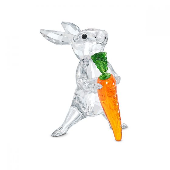 Swarovski Crystal Peaceful Countryside Rabbit with Carrot 5530687