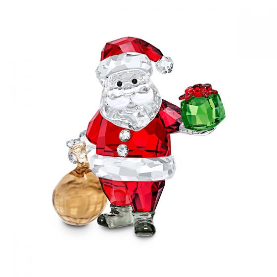 Swarovski Crystal Santa Claus with Gift Bag Ornament 5539365