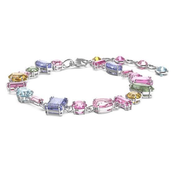Swarovski Gema Bracelet - Multicolour with Rhodium Plating 5613739