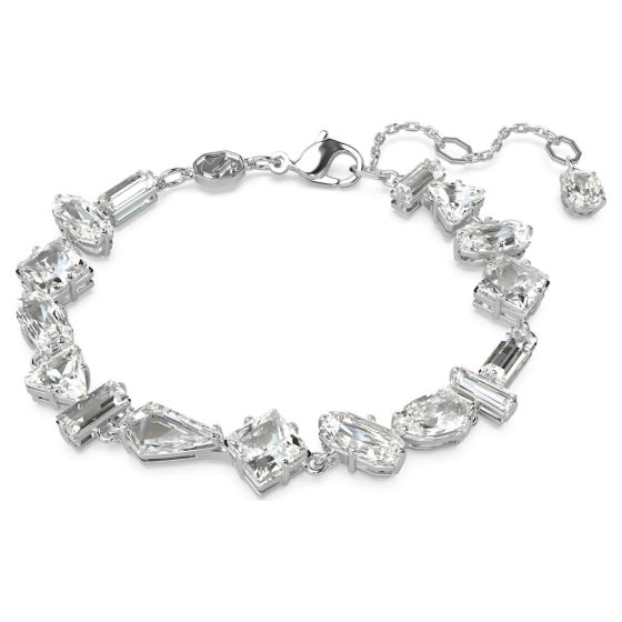 Swarovski Mesmera Bracelet Mixed Cuts - White with Rhodium Plating 5661529