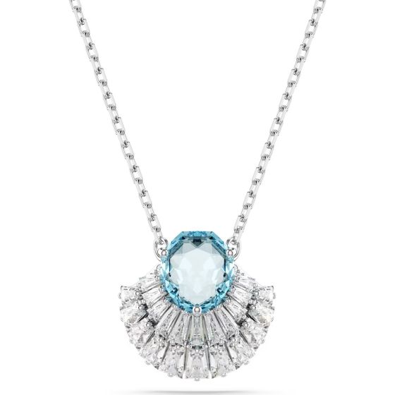 Swarovski Idyllia Shell Pendant - Blue with Rhodium Plating 5689195