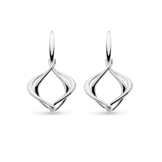 Kit Heath Alicia Grande Silver Drop Earrings 60019RP