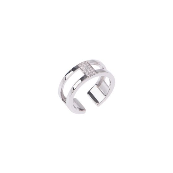Les Georgettes Barrette 8 mm Silver Plated Ring 70321251608
