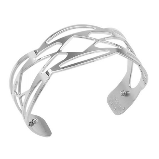 Les Georgettes Apache Bracelet, 14 mm, Silver Finish 70333911600000
