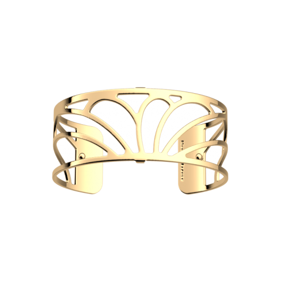 Les Georgettes Rosee 25mm Gold Finish Bangle