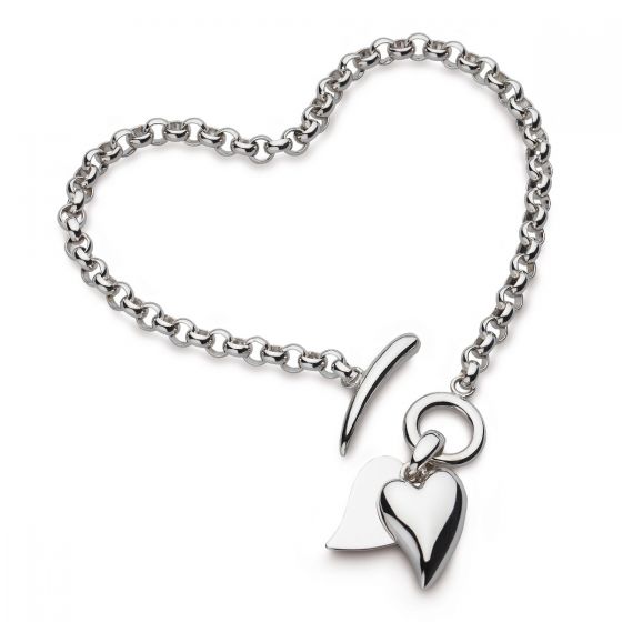 Kit Heath Kit Heath Desire Love Duet Heart T-Bar Bracelet 70507RP