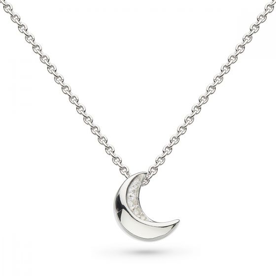 Kit Heath Miniature Sparkle CZ Mini Moon 17" Necklace 90035CZ027