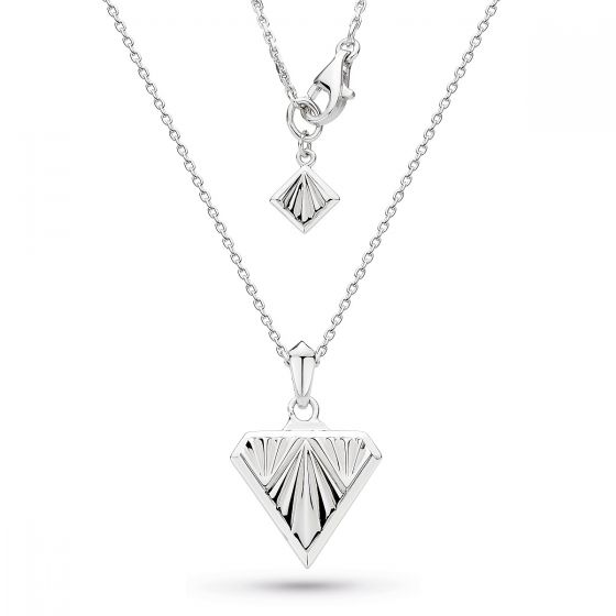 Kit Heath Empire Deco Diamond Shape Necklace 90401RP029