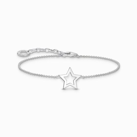 Thomas Sabo Open Star Bracelet - A2162-001-21-L19