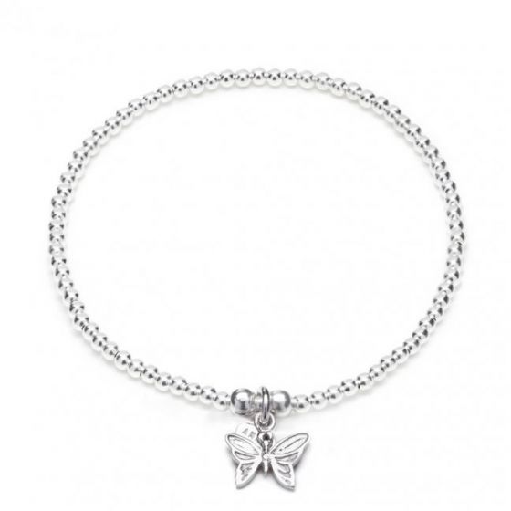 Annie Haak Santeenie Silver Butterfly Bracelet