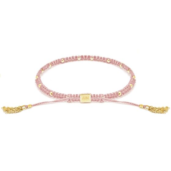 Annie Haak Amigo Gold Bracelet Blush B2216PR