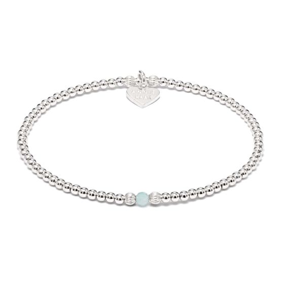 Annie Haak Aster Silver Bracelet Ocean Agate B2195-17