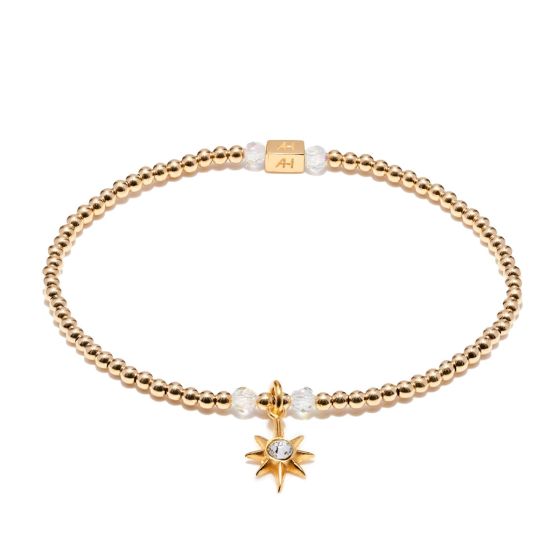 Annie Haak Blissful Astra Gold Charm Bracelet