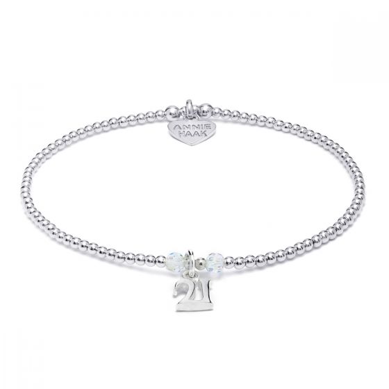 Annie Haak Bulu Silver Charm Bracelet - 21 
B2117-17